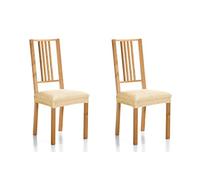 Martina Home Funda Silla Asiento Emilia Pack 2 Beige