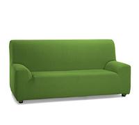 Martina Home Funda Sofá Elástico Túnez 3 Plazas 170 a 220 cm, Verde, Funda de sofá Elastica, 3 Plazas (170 a 220 cm)