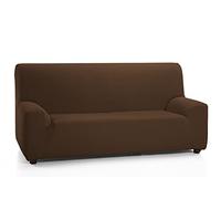 Martina Home Funda Sofá Elástico Túnez 4 Plazas Marrón, Funda de sofá Elastica, 4 Plazas (220 a 260 cm)