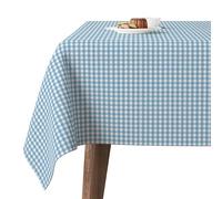 Martina Home Mantel Antimanchas CONFECCIONADO Petit Vichy Azul 200X140 CM