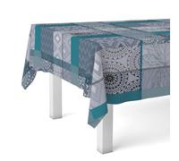 Martina Home Mantel Hule Pompe Azul 140X140 CM