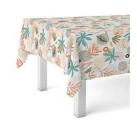 Martina Home Mantel Hule Sella Naranja 300X140 CM