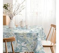 Martina Home Mantel Resinado Danubio Azul 250x140 cm Duradero y Resistente al Agua