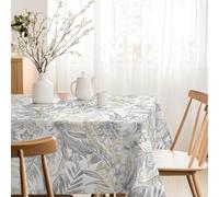 Martina Home Mantel Resinado Danubio Gris 100x140 cm Duradero y Resistente al Agua