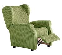 Martina Home Mejico Funda de Sillón Elástica, Tela, Verde, 32x42x8 cm