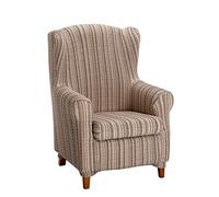 Martina Home Mejico Funda De Sillón Orejero Marrón Orejero Duplex 70 A 100 Cm Ancho