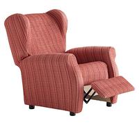 Martina Home Mejico Funda de Sillón Relax Elástica, Tela, Burdeos, 32x42x8 cm