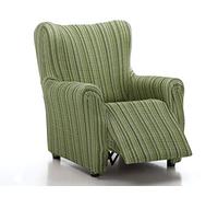 Martina Home Mejico Funda De Sillón Relax Verde Relax Completa De 70 A 90 Cm Ancho