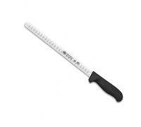 Martínez y Gascón Cuchillo Jamonero Alveolado Extraflexible de 28 cm Serie Atenas en Acero Inoxidable con Mango de Polioximetileno + Fibra