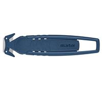 MARTOR 10 x Cuchillos de seguridad, Hoja oculta, SECUMAX 150 metal detectable, Cuchillo de corte profesional, Perforador de cinta adhesiva, ligero, plástico, derecho & zurdos