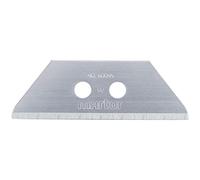 MARTOR 10 x Hoja trapezoidal, Cuchillos de seguridadcuchillo de recambio, 19 mm, afilado, redondeado, 2 veces utilizable, no. 60099