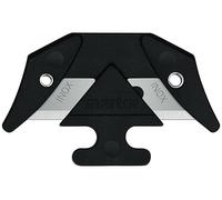 MARTOR 10 x SECUMAX Hoja, Cúter de hojas de recambio de acero inoxidable, Cuchillo de seguridad, 25,8 mm, afilado, 2 veces utilizable, no. 13448