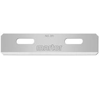 MARTOR 100 x cuchilla inyectora nº 89 - Puntas redondeadas para mayor seguridad - Afilado de 2 lados - Hoja de recambio
