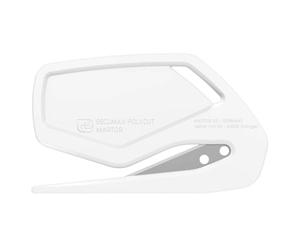 MARTOR 100 x Cuchillos de seguridad, Hoja oculta, SECUMAX POLYCUT, Cúter profesional, ligero, plástico, Para diestros y zurdos