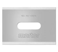 MARTOR 10x Hoja industrial 18,5 mm, 4 ángulos, inoxidable, Cúter