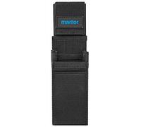Martor Porta-cuchillos M – Bolsa de nylon 5 compartimentos, clip y cierre Velcro, negro