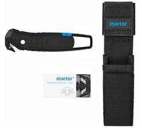 MARTOR Set Cuchillo Cúter SECUMAX 350 SE, Funda Cinturón S & 10 Hojas