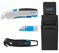 MARTOR Set Cuchillo Cúter SECUPRO 625 con SECUMAX 350 & Hojas de Repuesto