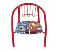 Marvel Silla infantil Arditex AV15226, metal, asiento acolchado PU, 35.5x30x33.5 cm, Vengadores