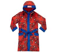 Marvel Albornoz Spiderman Batín De Niños Spidey | Batas Infantiles Para Niños | Para Edades De 2 A 12 Años | Merchandising Oficial De Spiderman Multicolor 11-12 Años