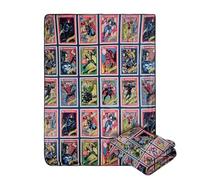 Marvel Legends - Manta de Forro Polar Suave y cómoda para Adultos y niños, Mide 60 x 50 Pulgadas