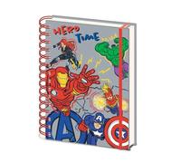 Marvel pyramid international avengers hero club - cuaderno (tamaño a5