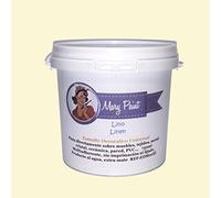 Mary Paint Pintura para Muebles Efecto Chalk Paint,multisuperficie, mate, Blanco Puro - 750ml resistente al desgaste muebles, piel, nautica,cocinas, marmol (Lino, 750 ml)