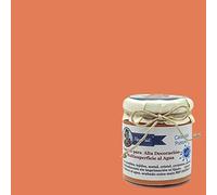 Mary Paint Pintura para Muebles Efecto Chalk Paint,multisuperficie, mate, Blanco Puro - 750ml resistente al desgaste muebles, piel, nautica,cocinas, marmol (Calabaza, 250 ml)