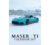 MAS - Coche deportivo italiano de lujo 2027, calendario A3 (MPRA)