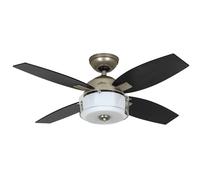 Más Pequeño Ventilador de Techo con Luz Hunter Central Parque Zinn 3 Niveles
