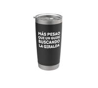 Más pesao que un guiri busca la Giralda Vaso térmico de acero inoxidable de doble pared