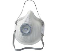 Máscara de protección respiratoria FFP2 NR D MOLDEX, con válvula de exhalación, UE 20 unid.