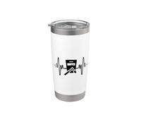 Máscara de Soldadura Heartline Welding Lover Vaso térmico de acero inoxidable de doble pared