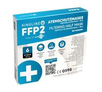 Mascaras respiratorias Kingline/Cherry FFP2 6 PCS 48753785676