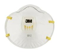 Mascarilla de protección respiratoria 8812 (Clase de filtro: FFP1 NR D, 3 ud.)