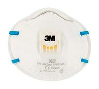 Mascarilla de protección respiratoria 8822 (Clase de filtro: FFP2 NR, 10 ud.)