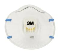 Mascarilla de protección respiratoria 8822C3 (Clase de filtro: FFP2 NR D, 3 ud.)