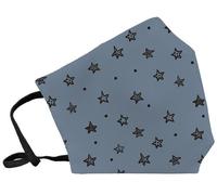 Mascarilla de proteccion reutilizable fuli grande talla l estrellas az
