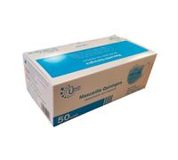 Mascarillas Quirúrgicas alto riesgo 3 capas Tipo IIR (certificación sanitaria). Caja 50 unidades
