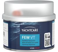 Masilla fina Yachtcare 500 g sin estireno - masilla de poliéster 2K para automóviles, embarcaciones, metal, madera y PRFV - baja contracción, secado rápido y lijable