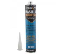 Masilla poliuretano flexib.300ml. gris EL PRECIO INCLUYE 5 UNIDADES
