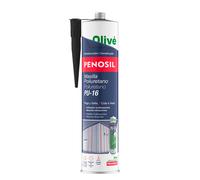 Masilla Poliuretano Negra Cartucho 300 Ml. Sellador Poliuretano, Sellador Cemento, Ladrillo, Cerámica, Metales