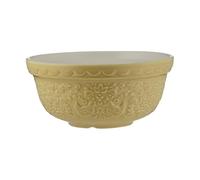 Mason Cash Home to Roost - Cuenco para mezclar (21 cm, 1,1 litros), diseño de gallina y gallo en relieve, ideal para pequeños lotes de masa, pastelería y pasteles, apto para lavavajillas