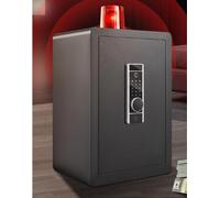 Mason® – Tresor – Caja fuerte ignífuga – Caja fuerte con combinación numérica – Caja fuerte electrónica – con sensor de huella digital – 2,2 pies cúbicos