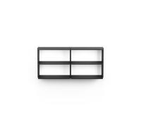 Massproductions Estantería de pared Gridlock - S2-A6-0 Black stained Ash