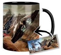 MasTazas Elite Dangerous Taza Ceramica Interior y Asa Negra