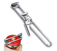 Master - Abridor de tarros y botellas, ajustable, multifuncional, de acero inoxidable, agarrador de tapa de tarro, manual, accesorios de cocina