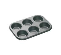 Master class non-stick 6 hole deep bake pan