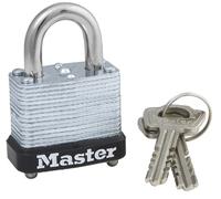 Master Lock 105D - Candado de bloqueo (ancho, 1 1/8")