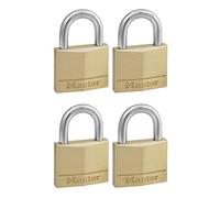 Master lock 150eurqnop - candado con llave (6,8 x 5 x 1,4 cm, 4 unidad